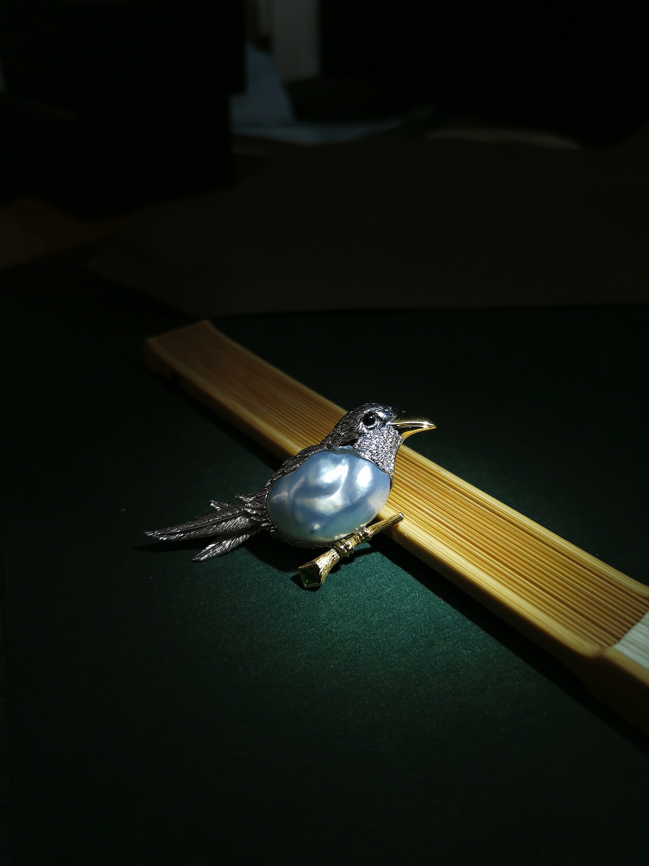 巴洛克珍珠鸟制作过程分享（代波军珠宝工作室）