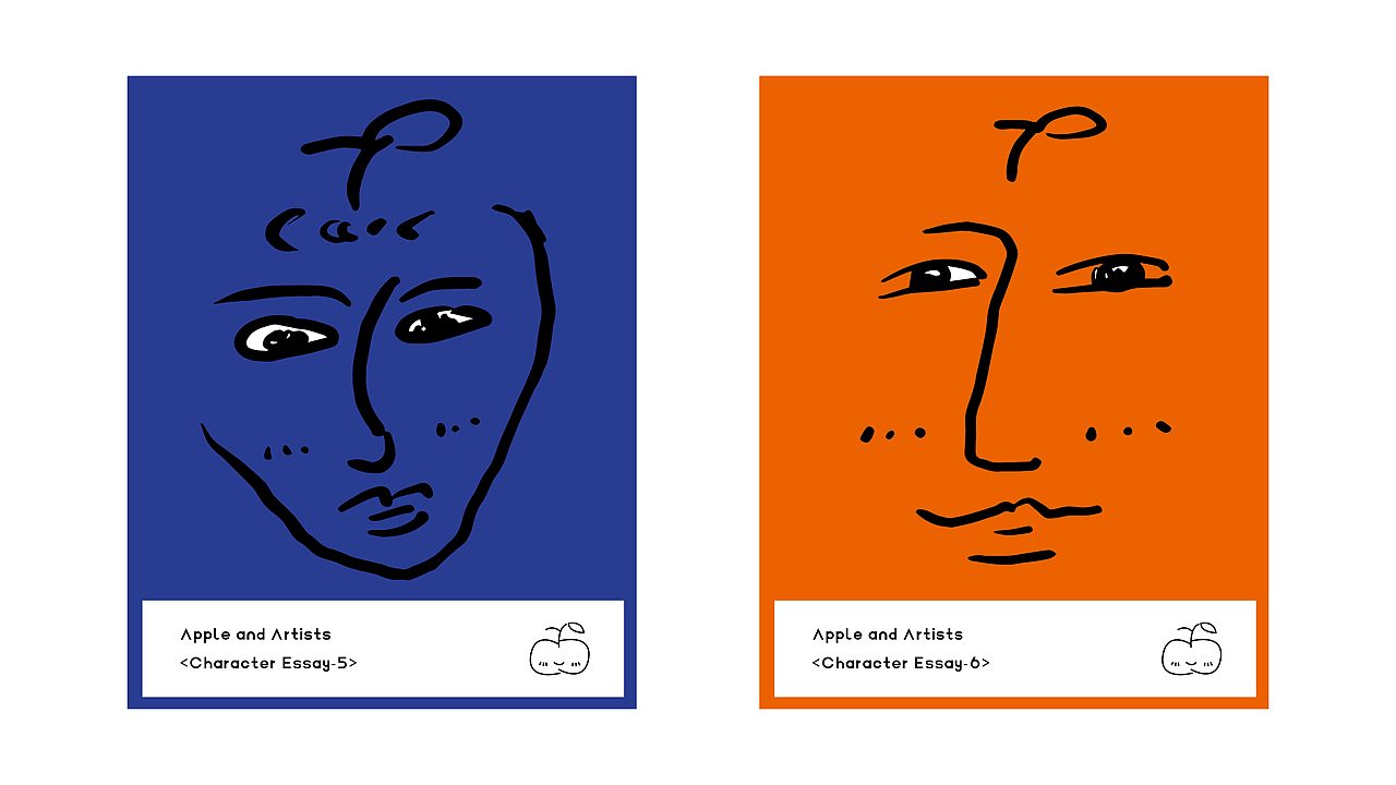 #世界名画100#《苹果艺术家》（图ZMzQzNzc0NTU2） - 艺术插画 - 站酷设计师三水治原创素材 - 站酷ZCOOL