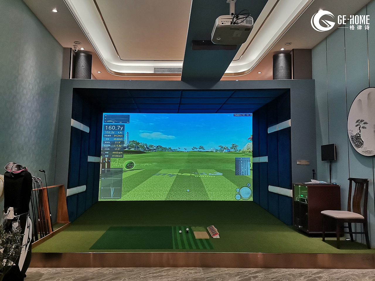 集酒茶高尔夫KTV于一体的综合城市高尔夫休闲会所项目