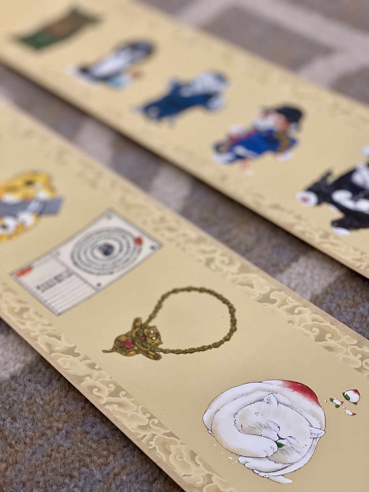 艺术家沈延老师《百猫图》文人手卷产品设计（图ZMzI1NDU1MjY4） - 工艺品设计 - 站酷设计师kennysuedy原创素材 - 站酷ZCOOL