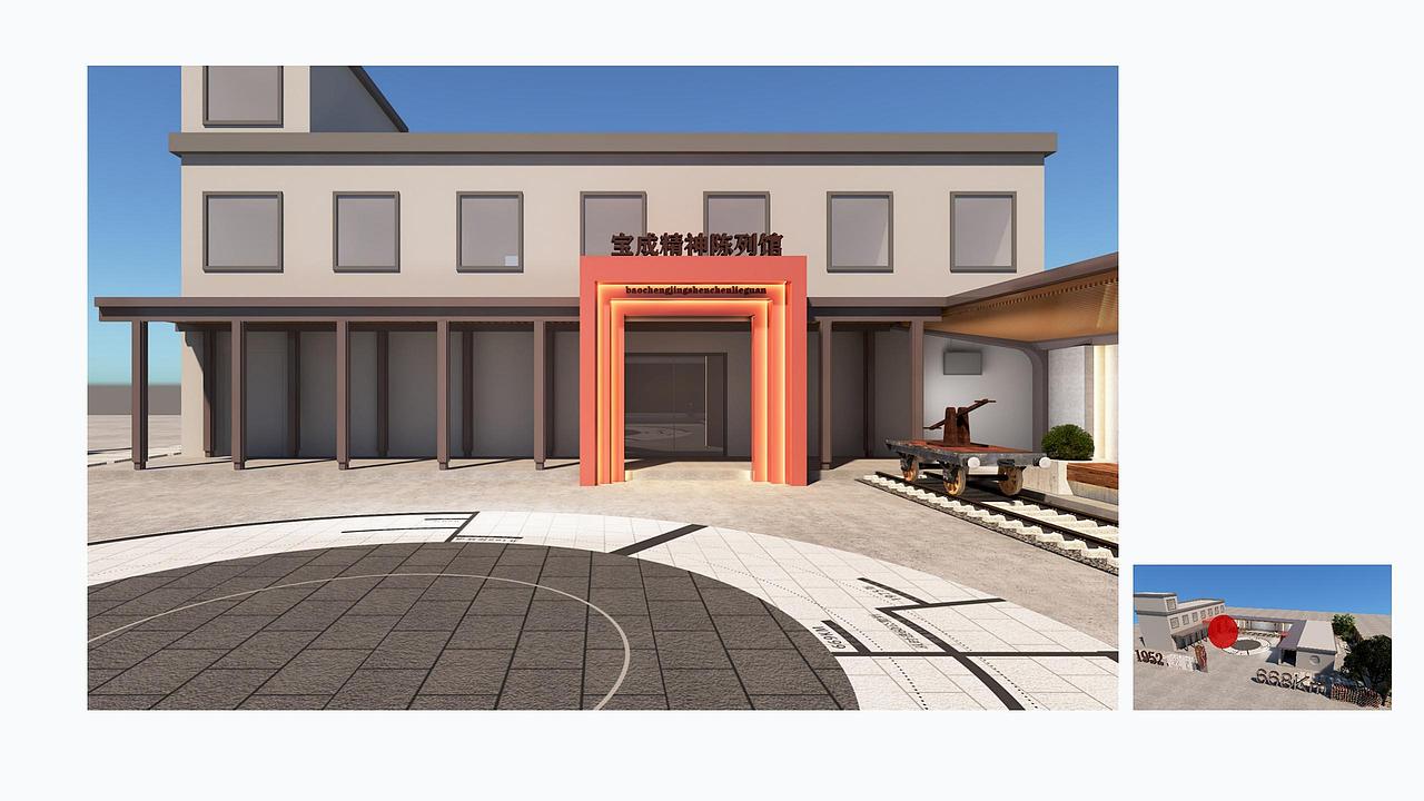 铁路纪念馆（图ZMzUzNDMxNjUy） - 展陈设计 - 站酷设计师Oliver洋原创素材 - 站酷ZCOOL