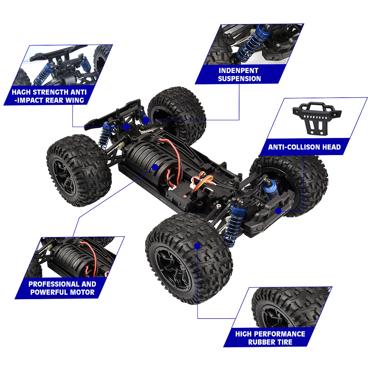 亚马逊玩具车主图和A+实例