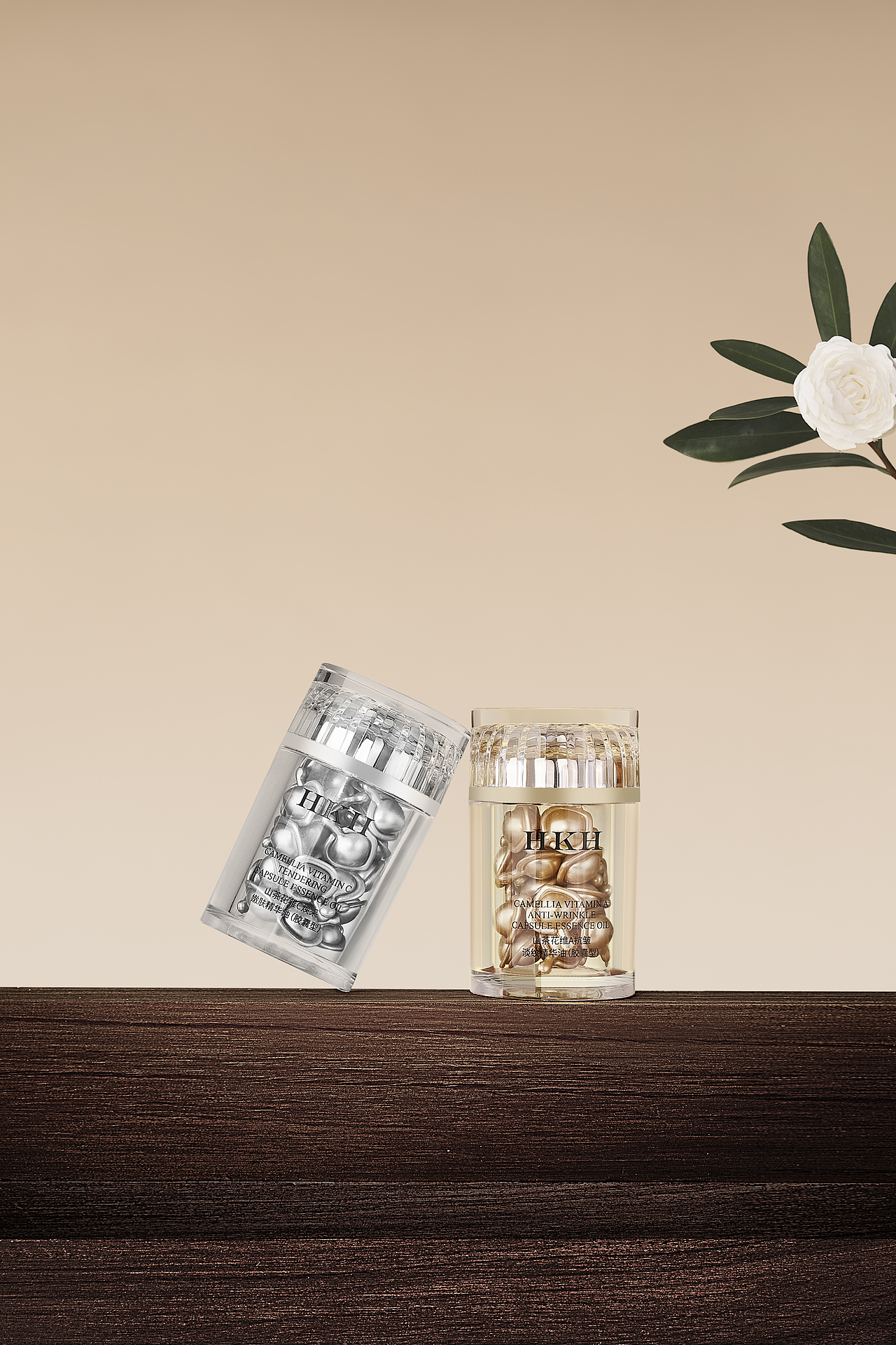 美妆产品拍摄后期 护肤品产品摄影 精华油胶囊