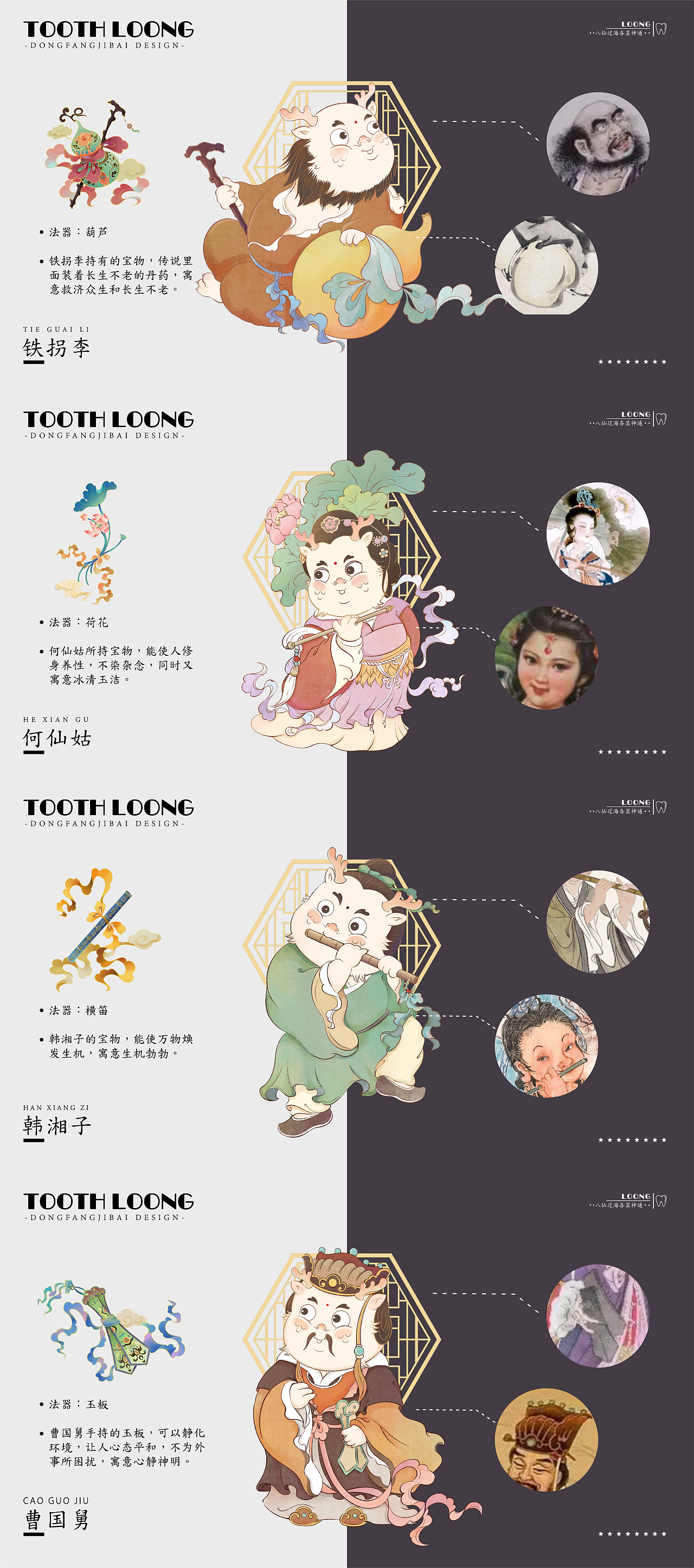 2024原创IP新年贺岁版—八仙送福