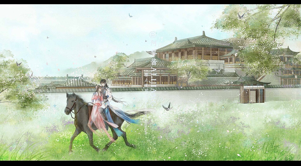 22年同人风景插画合集