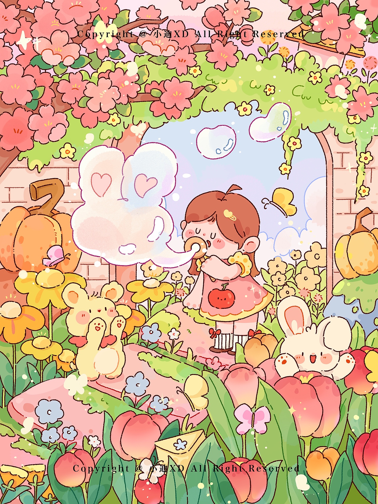 开始期待春暖花开了