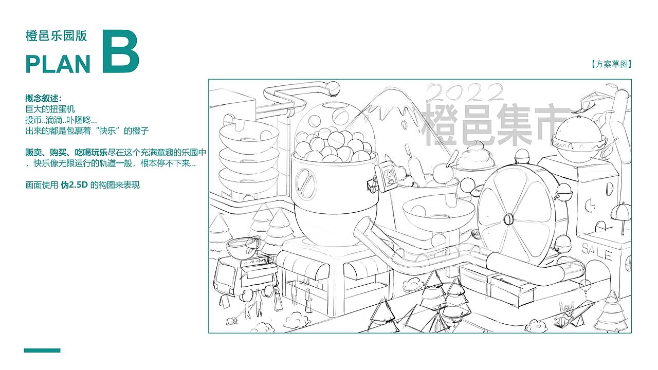 2022橙邑集市插画海报（图ZMzA4NzI4MzEy） - 商业插画 - 站酷设计师爱吃肉的羊羊大叔原创素材 - 站酷ZCOOL