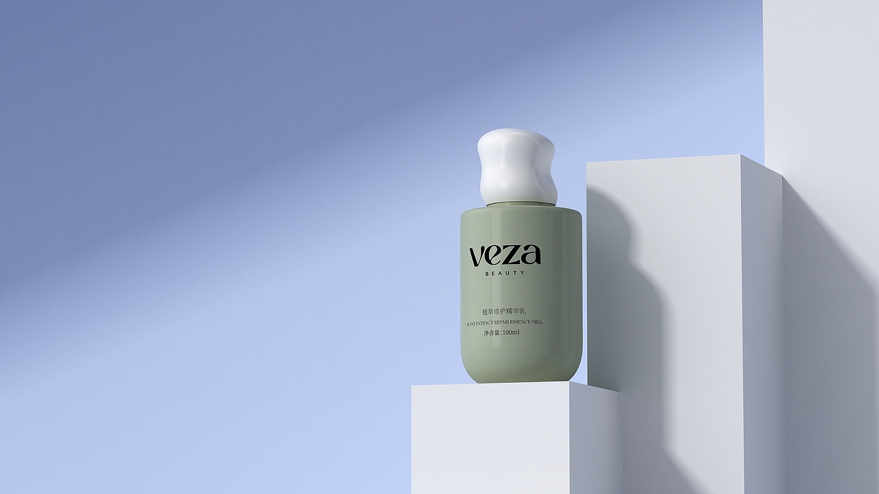 VEZA护肤品包装设计瓶子设计产品设计