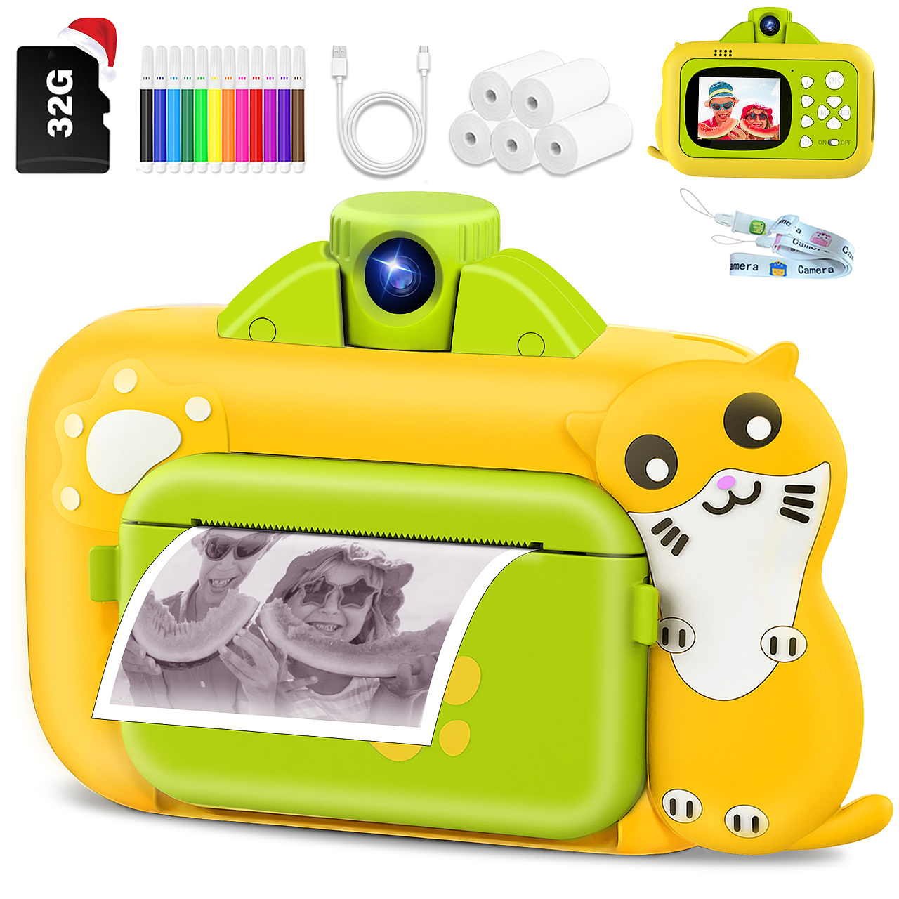 亚马逊产品主图-儿童相机