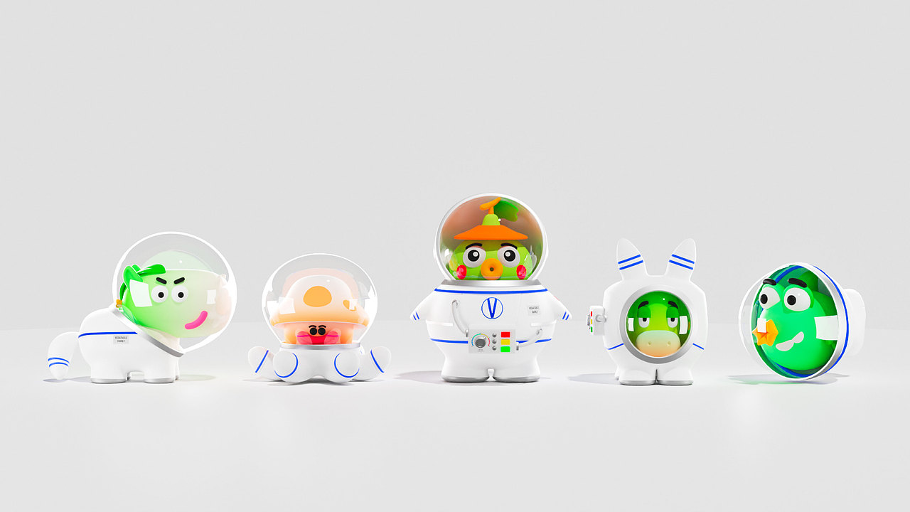 vegetable family II｜原创IP设计（图ZMzE2MTcwMjQ0） - IP形象 - 站酷设计师哆啦喂梦原创素材 - 站酷ZCOOL