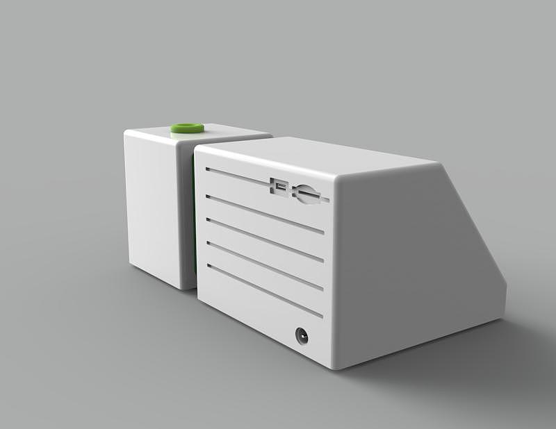 呼吸机建模作品