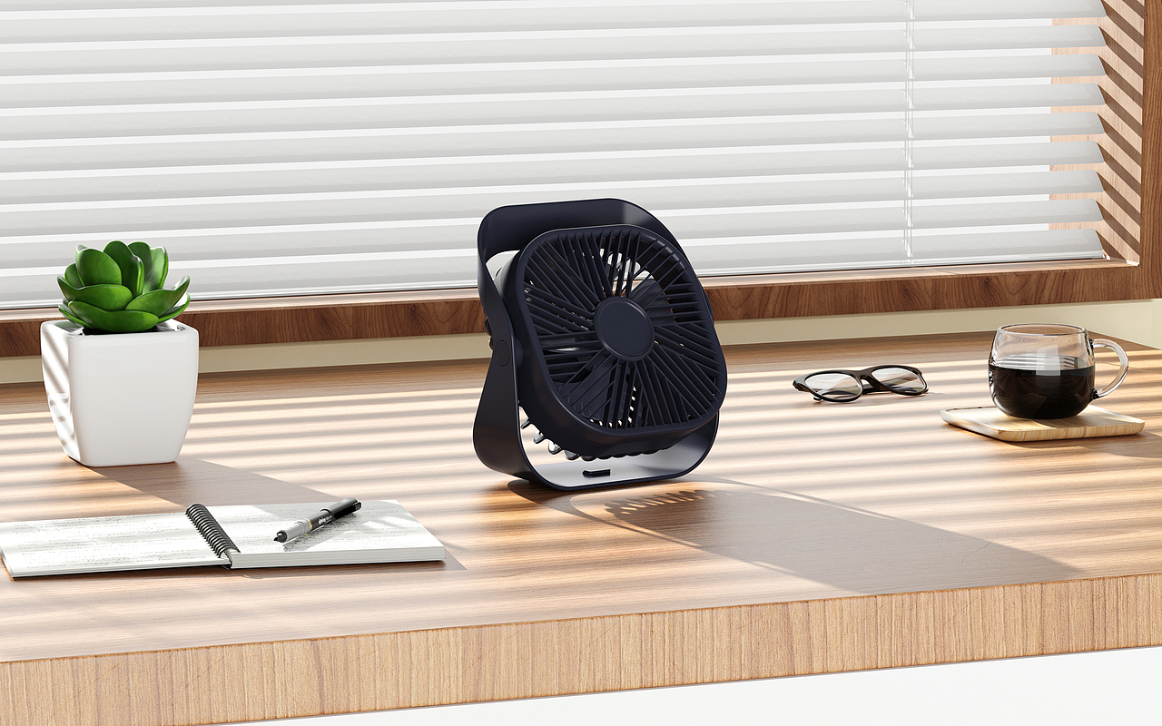 【季度节选】 桌面小风扇 And 光影练习