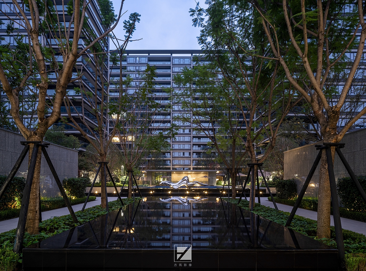 【上海方筑影像】--成都凤起籣庭住宅大区景观（图ZMzI0MTI3Mzc2） - 环境/建筑摄影 - 站酷设计师上海方筑影像原创素材 - 站酷ZCOOL