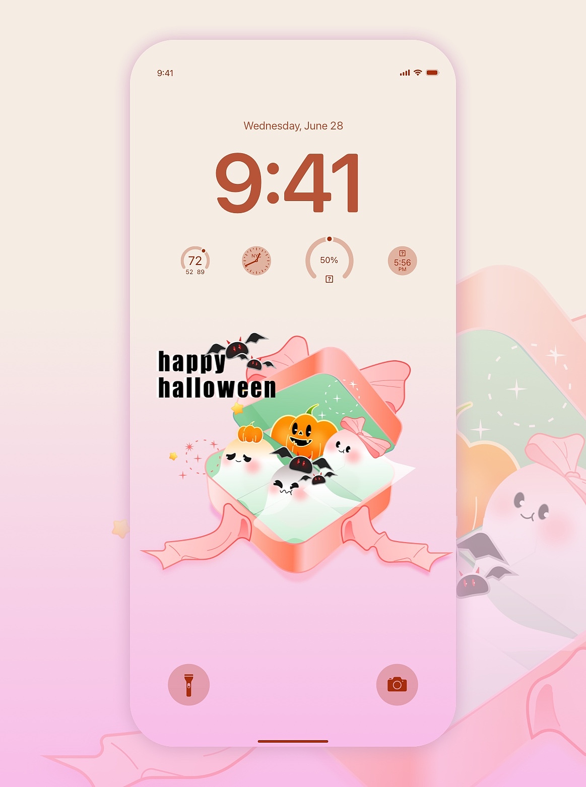 万圣节壁纸（图ZMzE5OTQzMDky） - 宣传物料 - 站酷设计师喔喔子原创素材 - 站酷ZCOOL