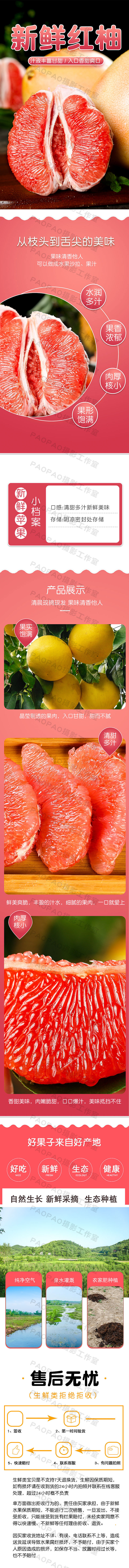 红柚详情页 | 美食产品拍摄