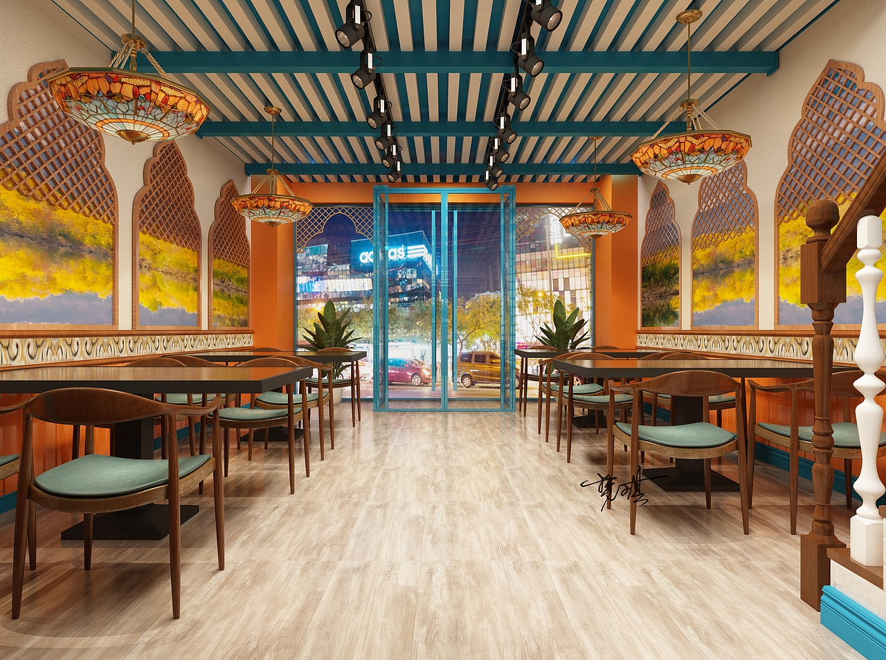 工装||新疆餐厅