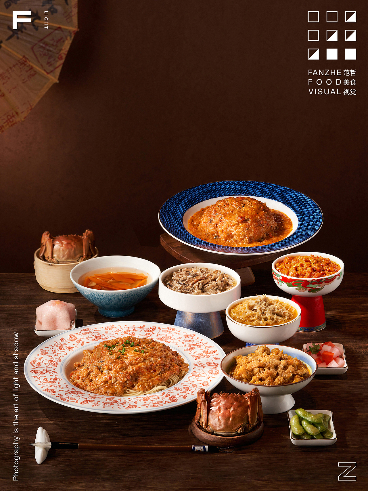 苏式蟹黄面拍摄 | 蟹禧堂 ×范哲美食视觉（图ZMzY1MTYwNDk2） - 美食摄影 - 站酷设计师范哲美食视觉原创素材 - 站酷ZCOOL