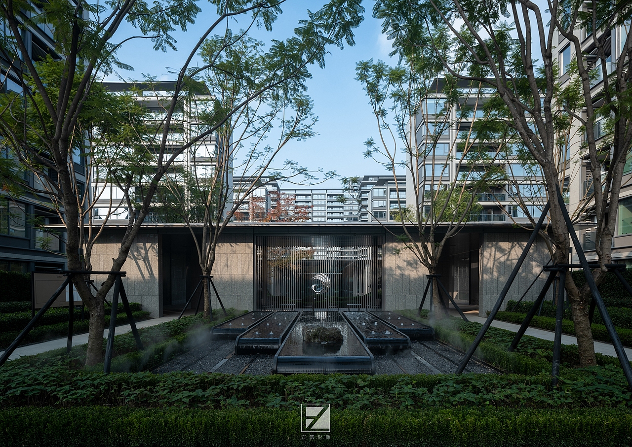 【上海方筑影像】--成都凤起籣庭住宅大区景观（图ZMzI0MTI3NDY4） - 环境/建筑摄影 - 站酷设计师上海方筑影像原创素材 - 站酷ZCOOL