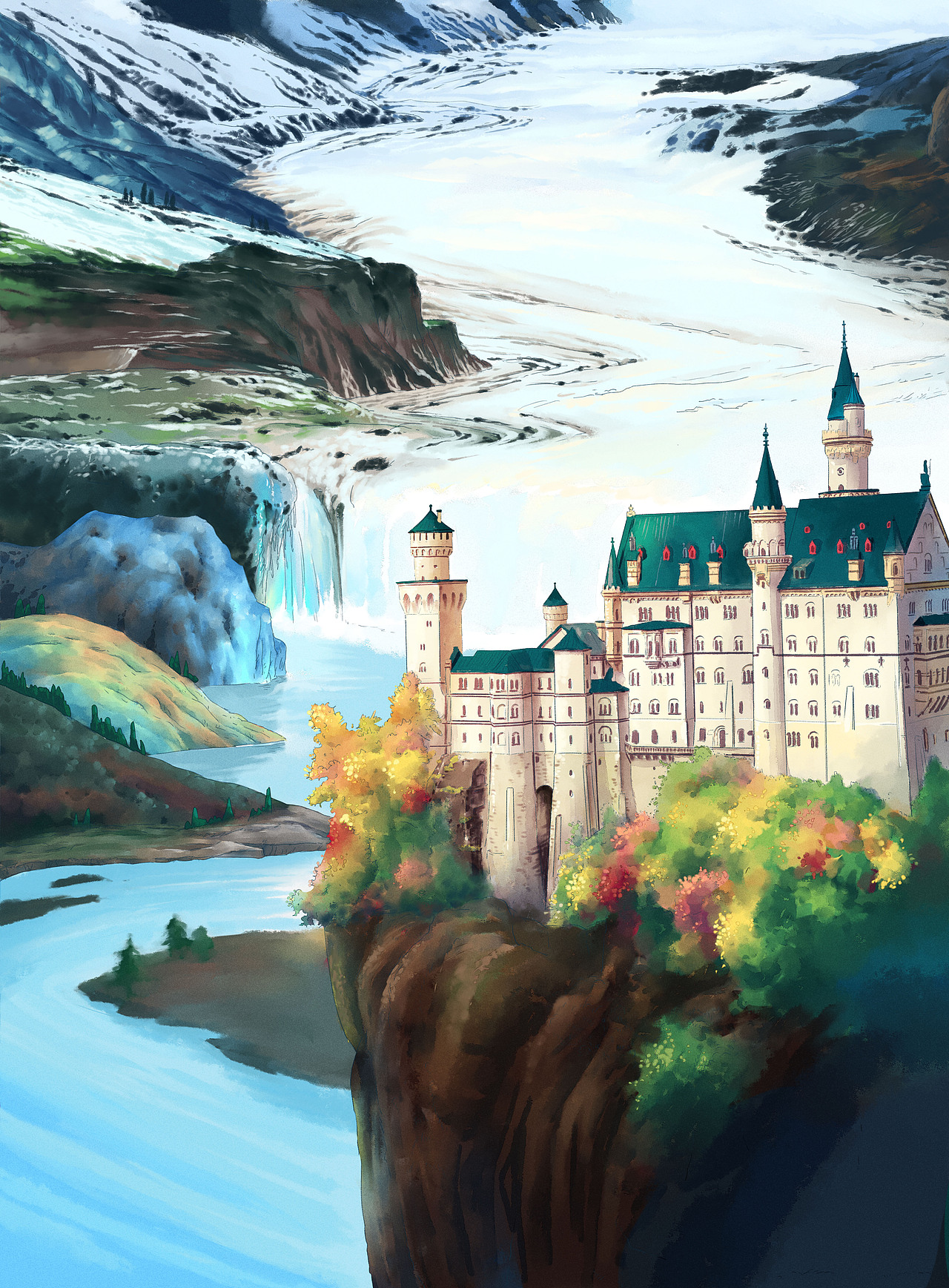 儿童图书《漫游地球圈》插画