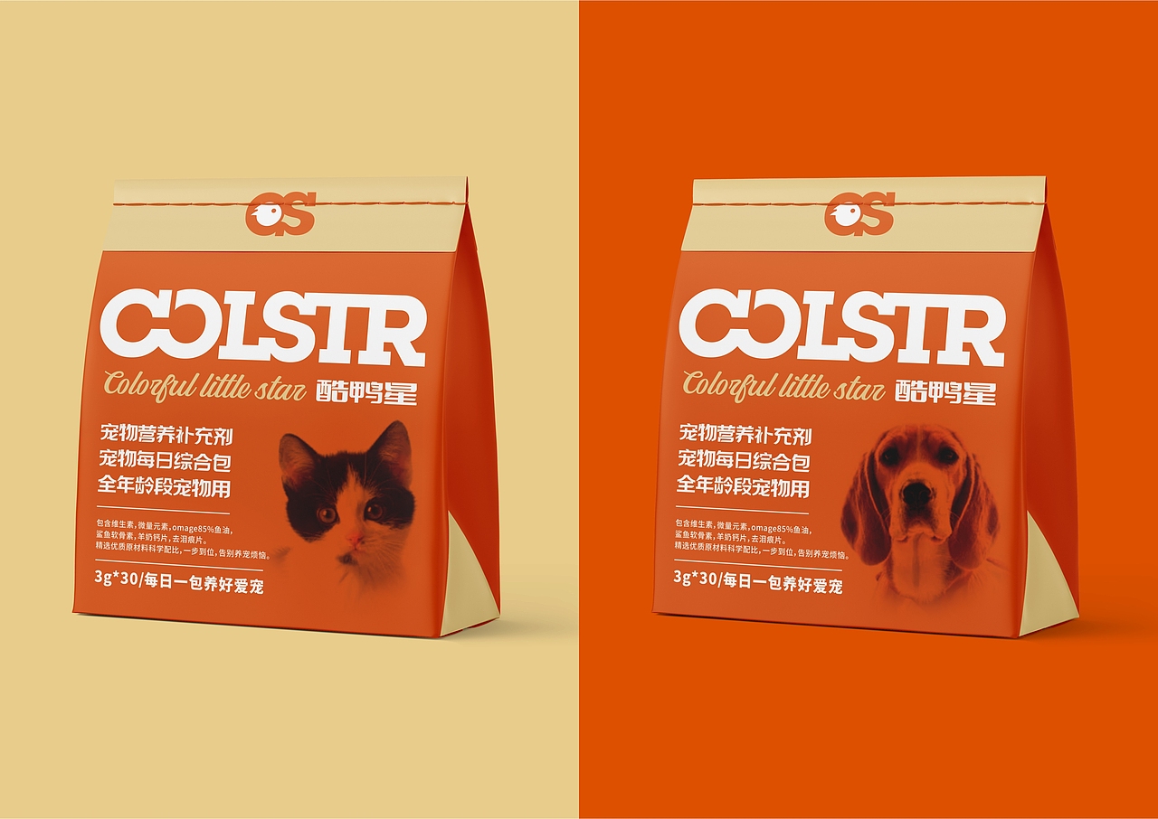 COLSTR酷鸭星宠物食品品牌全案策划定位及VIS-上海因心（图ZMzY4Mjg4MDQw） - 品牌 - 站酷设计师INHEART上海因心原创素材 - 站酷ZCOOL