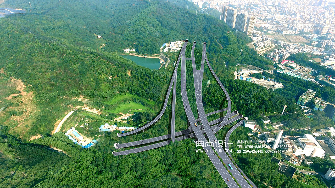 互通立交效果图1