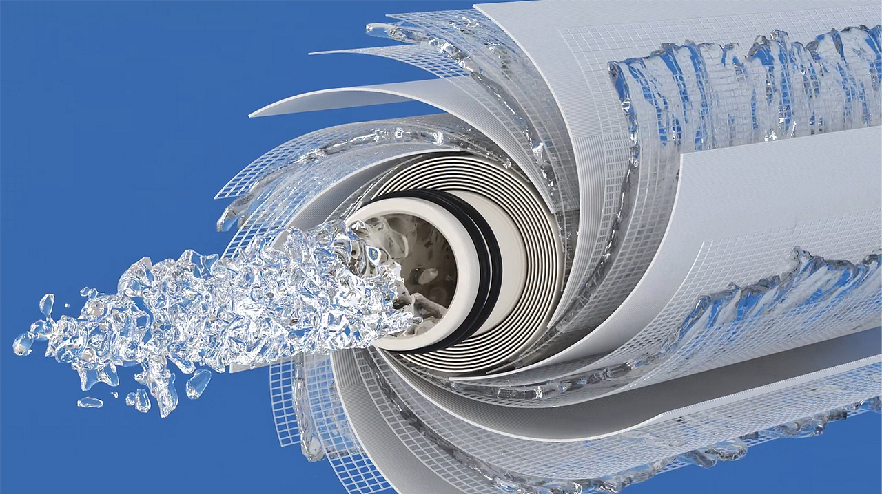 SeekRoots ◉〖净水器滤芯相关三维特效片段〗