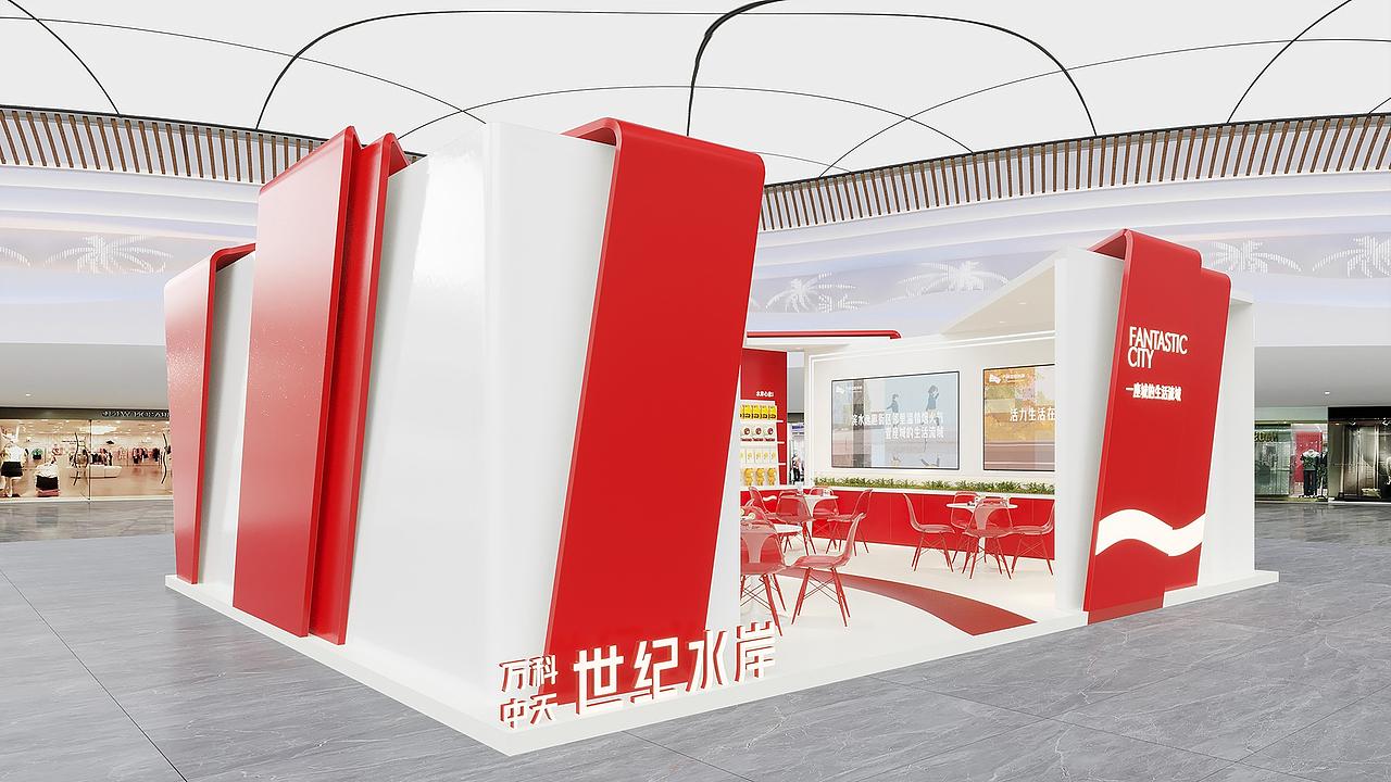 万科世纪水岸体验店（图ZMzU2Mjk3MTA4） - 商业空间设计 - 站酷设计师華麗時代品牌設計原创素材 - 站酷ZCOOL