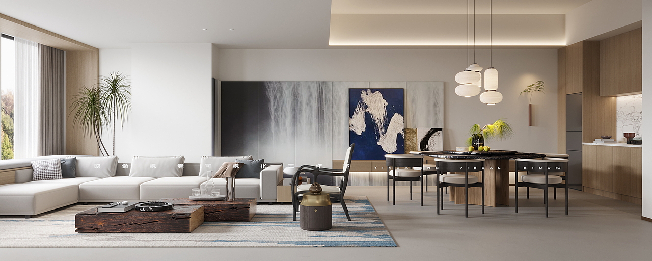 映像视觉【新中式风格】（图ZMzM3MTIzODYw） - 家装设计 - 站酷设计师映像视觉可视化原创素材 - 站酷ZCOOL