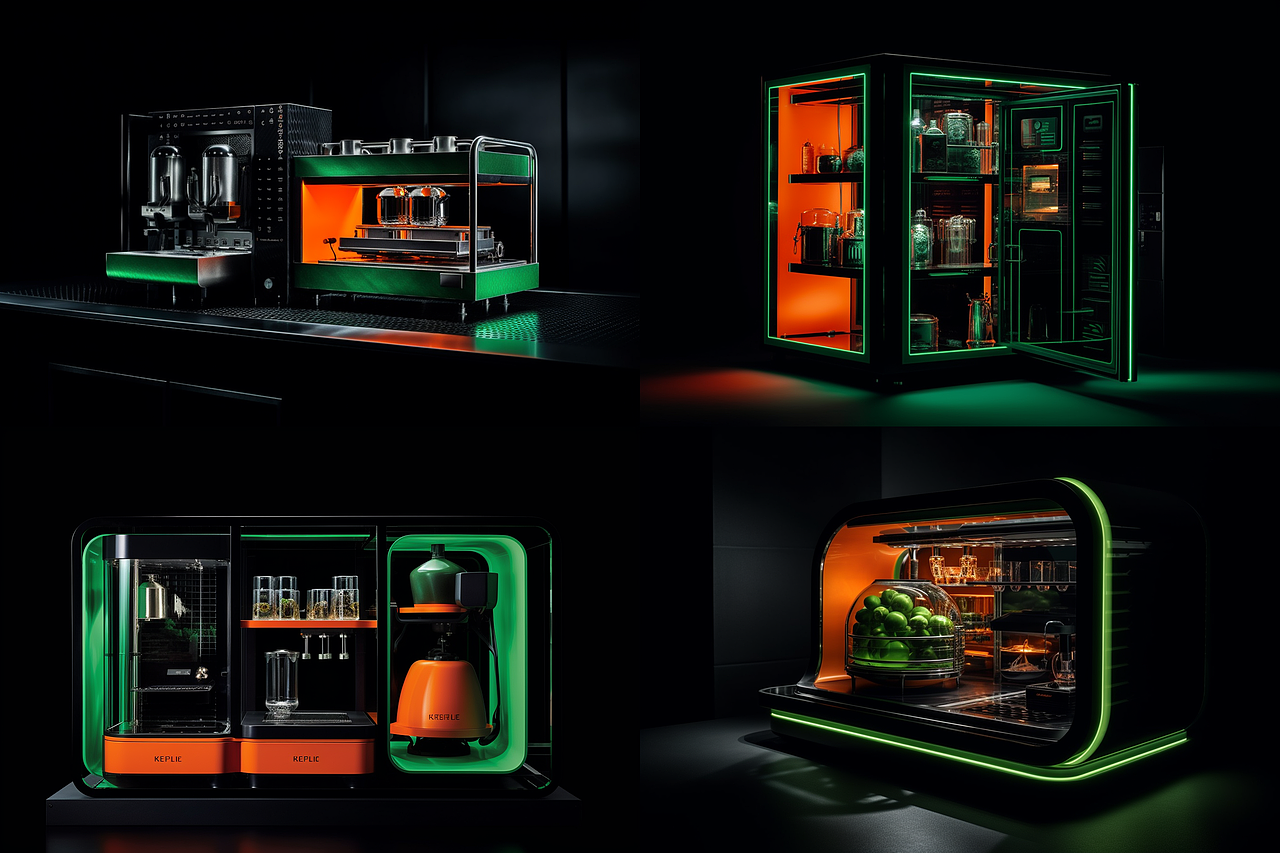 AI · 赛博朋克世界主题矩阵