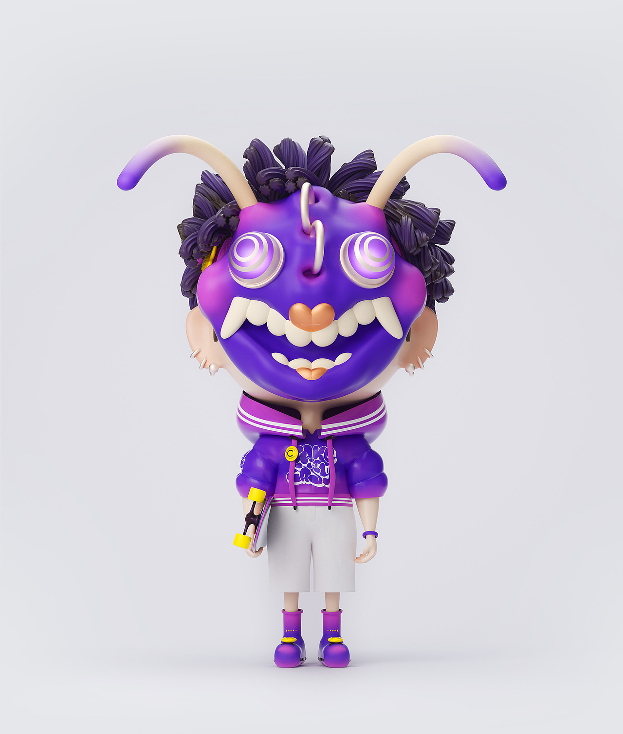 潮玩面具人IP设计（图ZMzE0MjY3NDI0） - IP形象 - 站酷设计师大大川er原创素材 - 站酷ZCOOL
