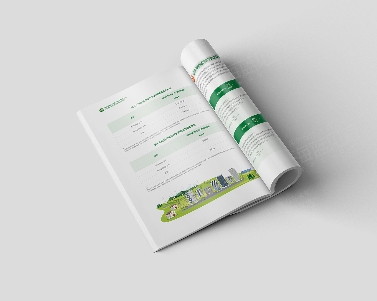 银行环境披露报告画册