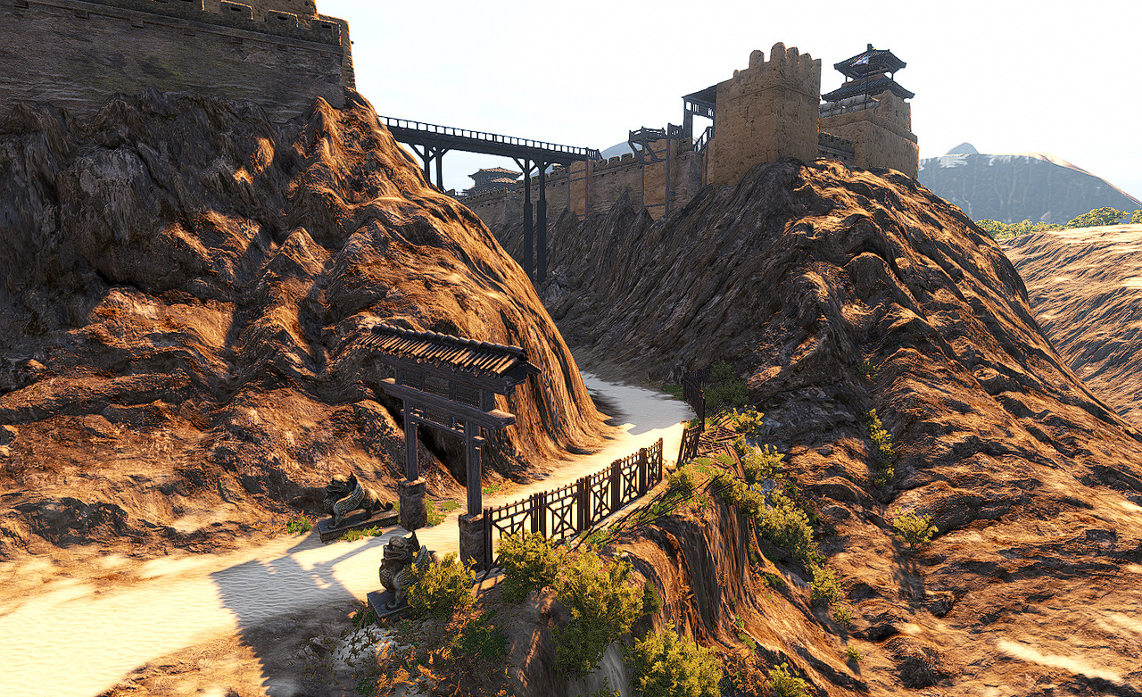 【衣谷三国概念设定】场景地编截图（一）（图ZMzIzOTQ4Nzcy） - 概念设定 - 站酷设计师疾风Shawk原创素材 - 站酷ZCOOL