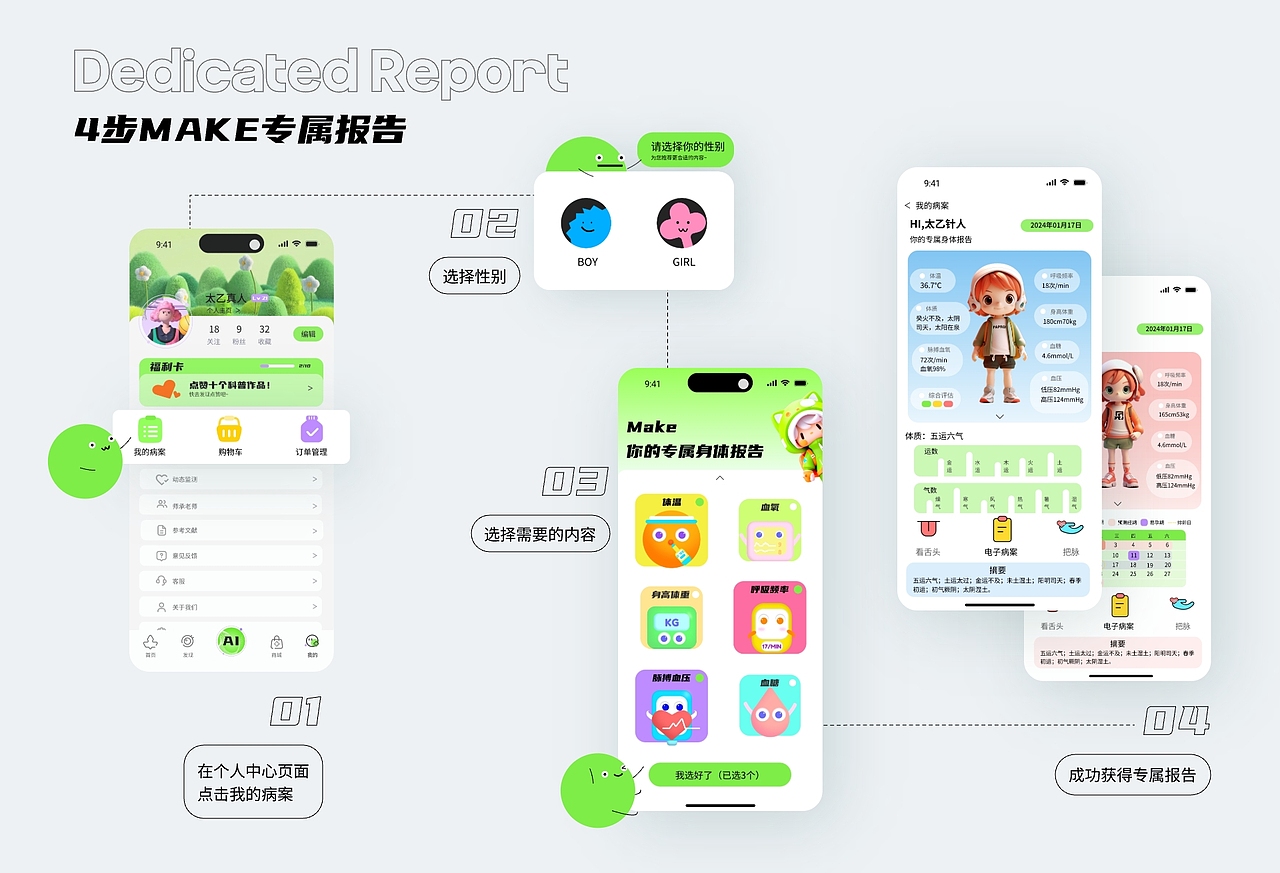 APP设计 | AIGC医疗应用程序