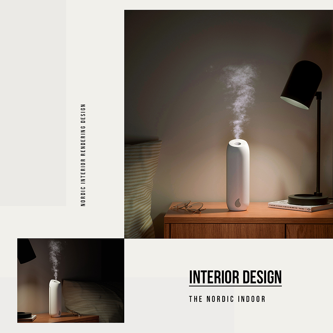 C4D产品渲染 I 香薰机（图ZMjk4NjAxNDI4） - 产品 - 站酷设计师夏先生k原创素材 - 站酷ZCOOL