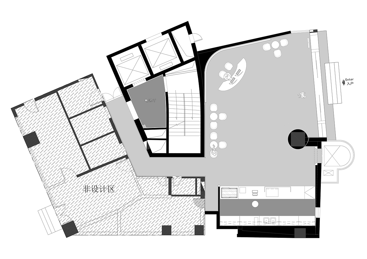 ▾六楼彩平示意图