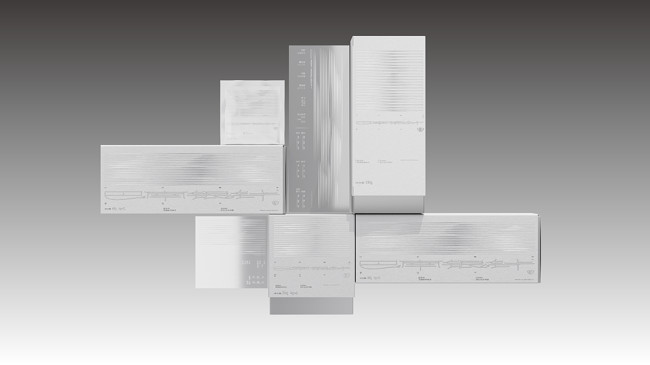 巴南银针-茶包装设计（银色线条贯穿包装设计）（图ZMzY5MDY0NDI4） - 包装 - 站酷设计师这里设计原创素材 - 站酷ZCOOL