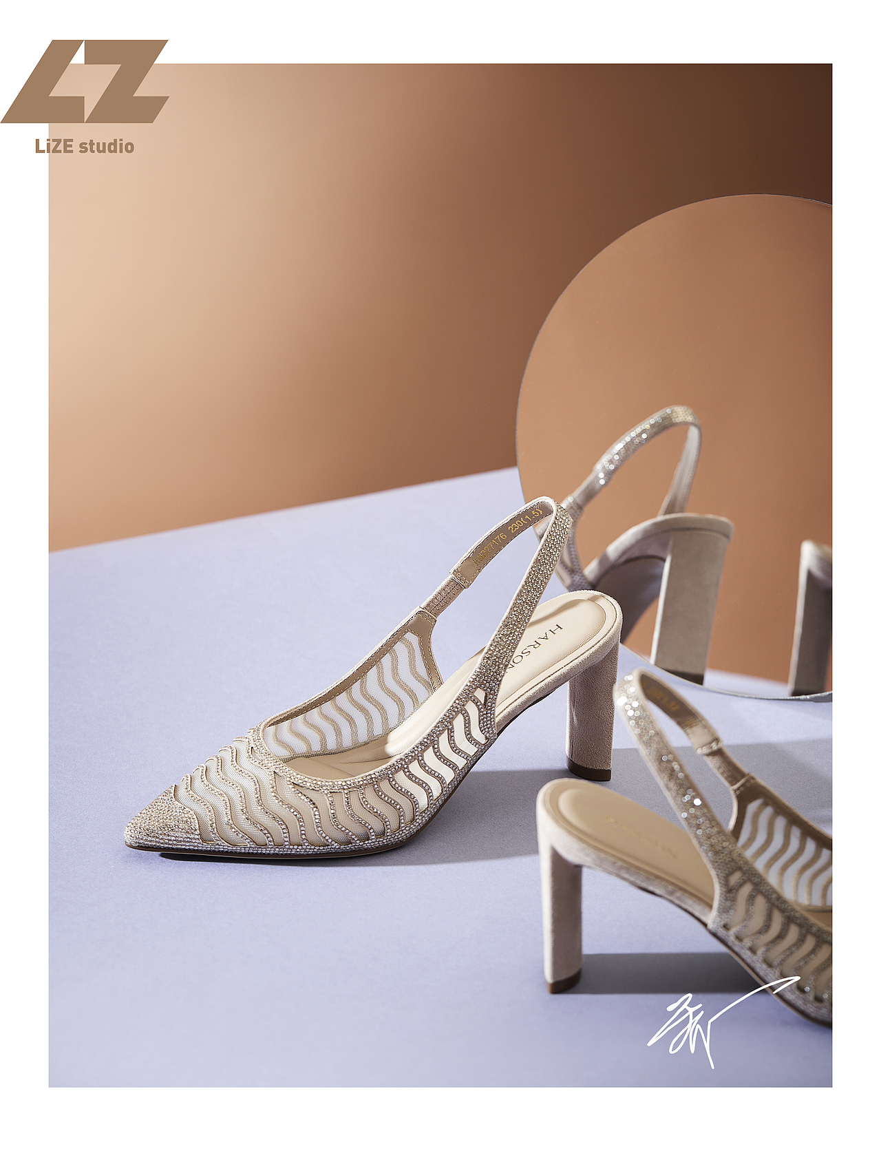 HARSON女鞋静物创意拍摄