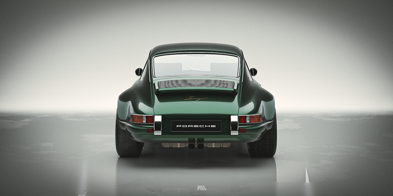 1991 POESCHE 911 Singer | Full CGI