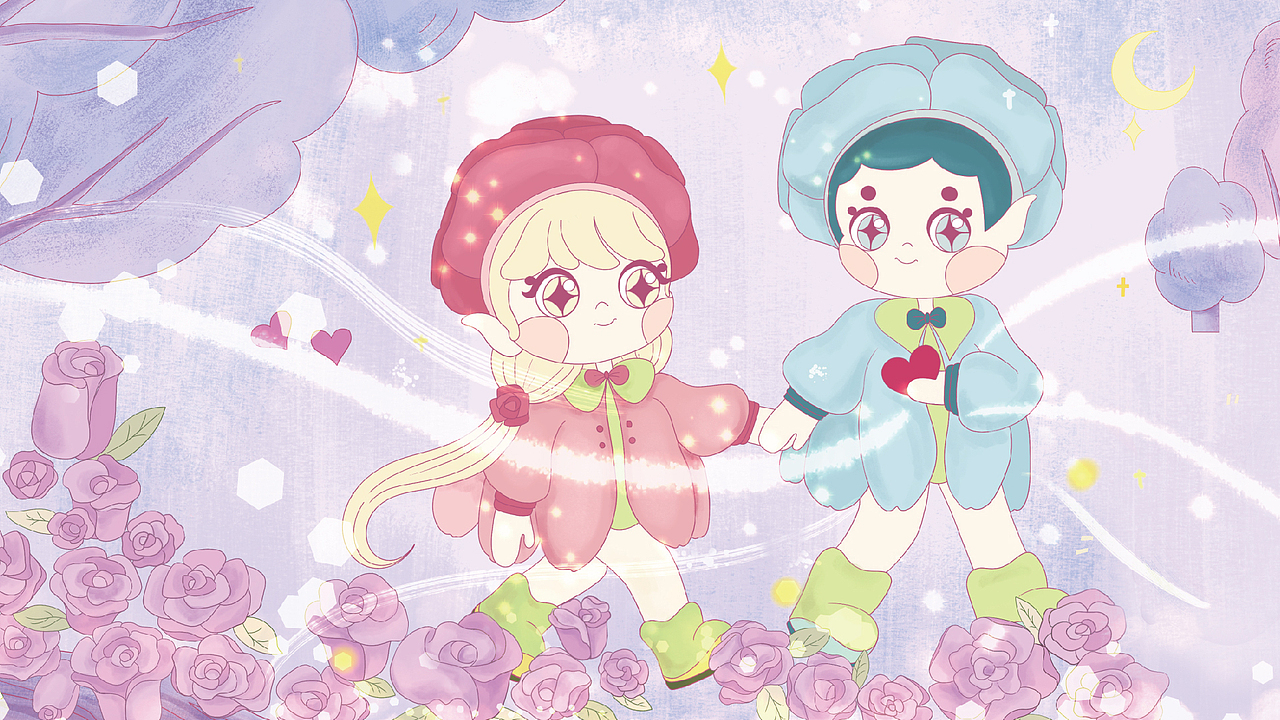 一厘x花府程玫·玫瑰庄园- IP设计