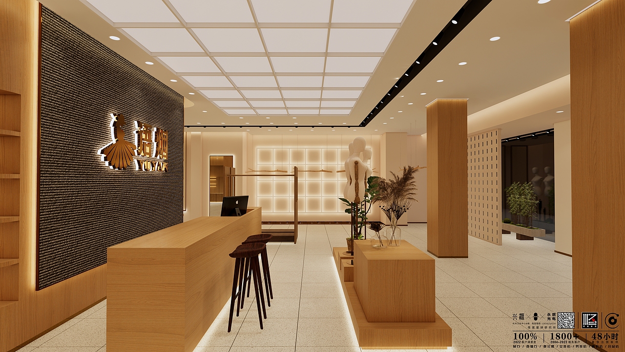 服装店/女装店/男装店/名品/面料店/纺织展厅/空间设计（图ZMzYwOTYwNTQ0） - 商业空间设计 - 站酷设计师怪蛋星球原创素材 - 站酷ZCOOL