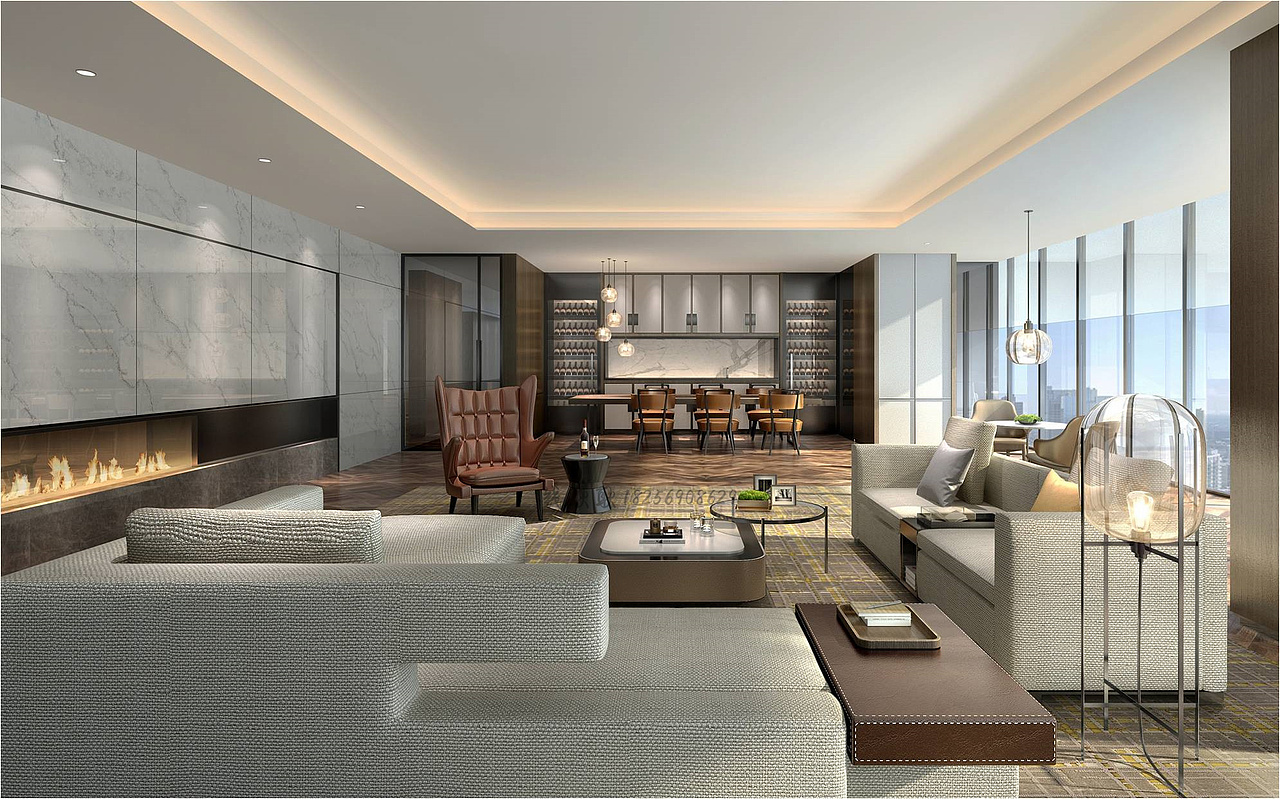 郑州亚新集团设计效果图+施工图+艺术品方案（图ZMzU0NDY2NjM2） - 商业空间设计 - 站酷设计师钱耿耿原创素材 - 站酷ZCOOL