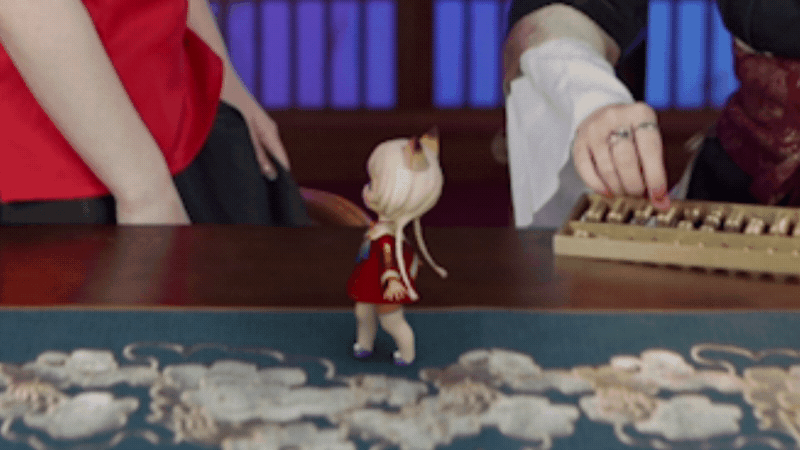 小小潮IP角色实景合成动画