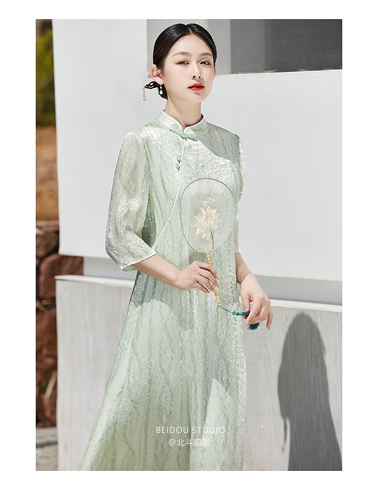 汉服拍摄 中国风拍摄 连衣裙拍照复古风拍摄禅茶服拍照