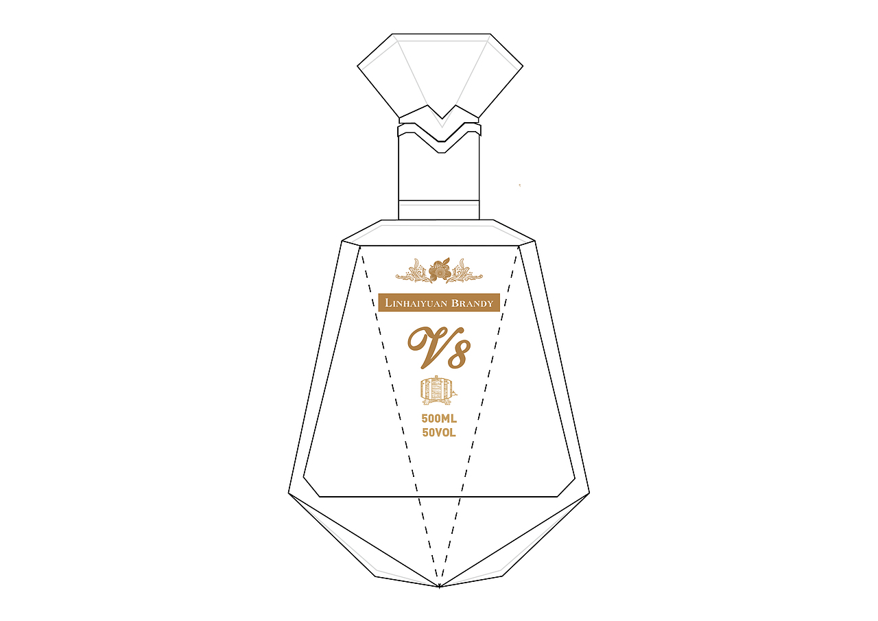 白兰地包装（图ZMzE2ODI2ODMy） - 包装 - 站酷设计师极道工作室原创素材 - 站酷ZCOOL