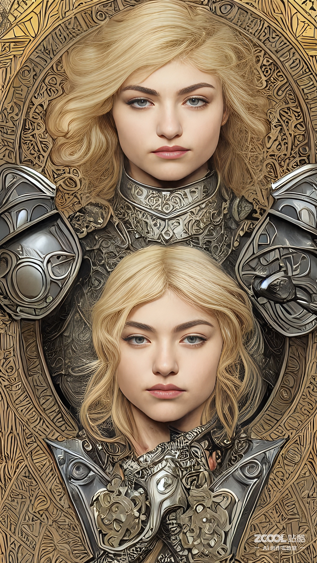 #AI创作实验室#【关键词分享-骑士少女】