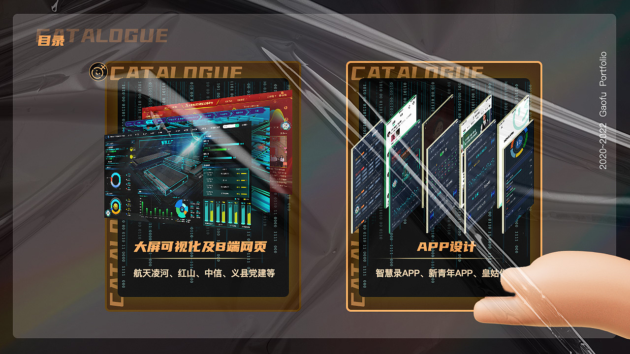 工业互联网大屏作品