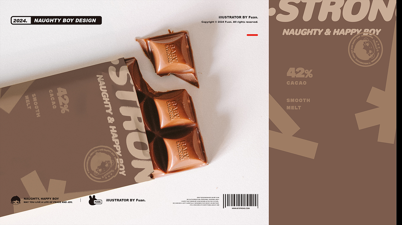 原创IP | BABY STRONG DESIGN 时尚男孩IP形象设计