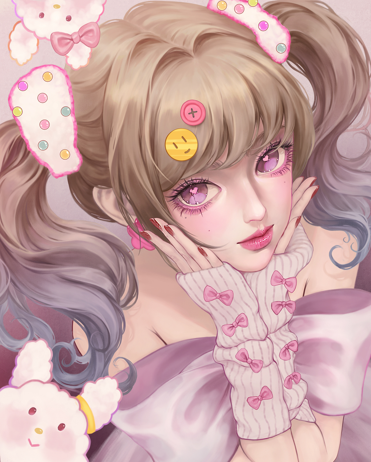 2024ss上半年 少女们（图ZMzY4NzIzMDgw） - 商业插画 - 站酷设计师Zluluisme原创素材 - 站酷ZCOOL