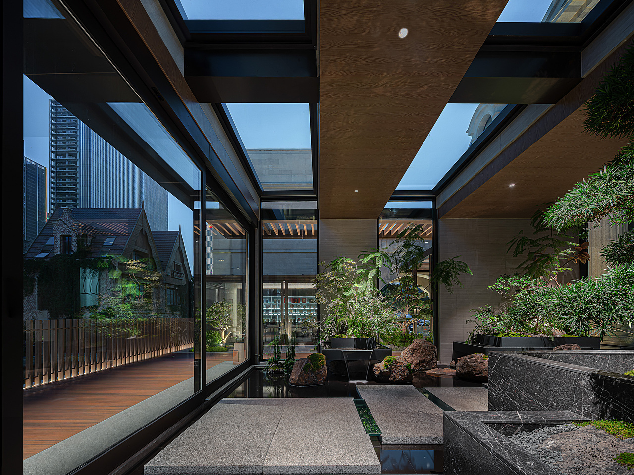 空间摄影—大连麒悦庄·水会所