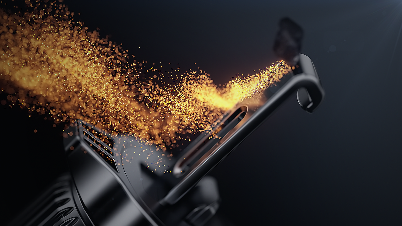 赛博暗色调科技磁吸车载支架